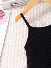 Young Girl Bowknot Waist Ruffled Suspender Dress